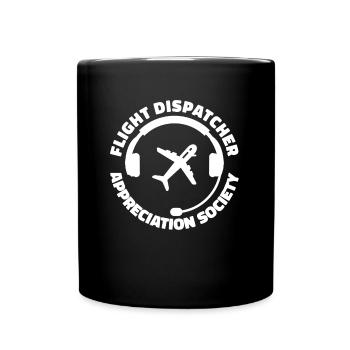Centre de contrôle des appels d’urgence Centre d’opérations aéronautiques - Mug uni - noir - Devant