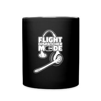 Distributeur de vols du centre de contrôle des appels d’urgence - Mug uni - noir - Devant