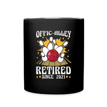 Alley Bowling Offic-Alley Retired Bowling Center - Tasse einfarbig - Schwarz - Vorne