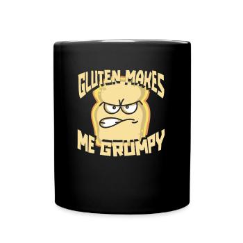 Gluten Free Funny - Full Colour Mug - black - Front