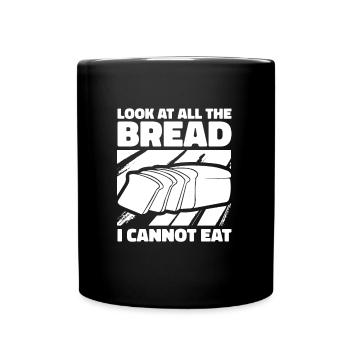 Gluten free - Full Colour Mug - black - Front
