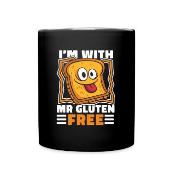 Gluten Free Beer - Full Colour Mug - black - Front