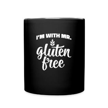 Gluten Free Mr. - Full Colour Mug - black - Front