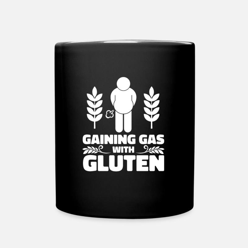 Drôle sans gluten - Mug uni - noir