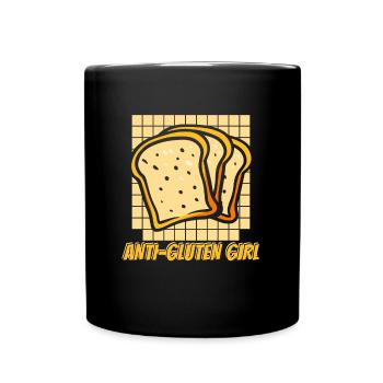 Gluten Free Girl - Full Colour Mug - black - Front