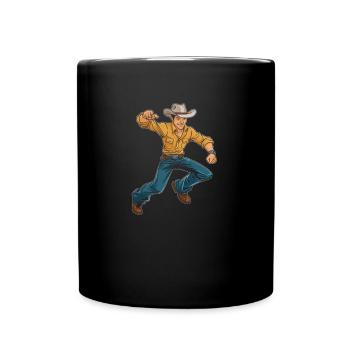 Line Dance - Full Colour Mug - black - Front