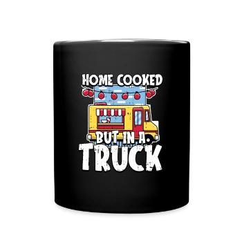 Street food funny - Full Colour Mug - black - Front