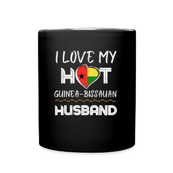 Drôle de mari bissau-guinéen - Mug uni - noir - Devant