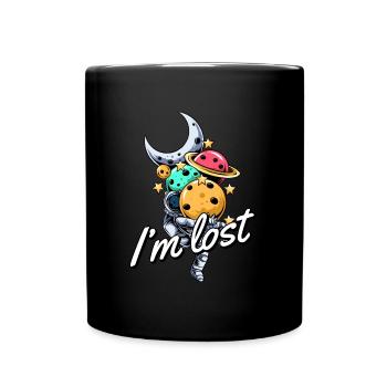 Space Space Space Colonization in the Lost - Full Colour Mug - black - Front