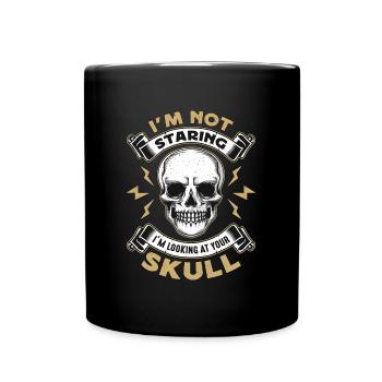 Anthropology I'm Not Staring I'm Looking Forensic - Full Colour Mug - black - Front