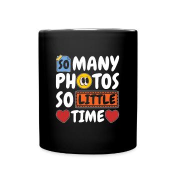 Scrapbooking tant de photos si peu de papercraft - Mug uni - noir - Devant
