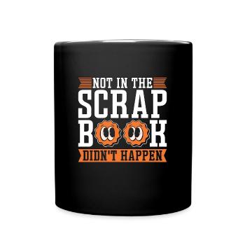 Scrapbooking Not In The Scrapbook Loves Journaling - Full Colour Mug - black - Front