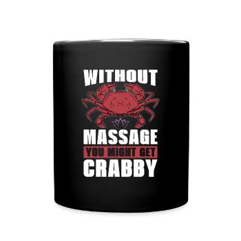 Massothérapeute sans massage vous pourriez physio - Mug uni - noir - Devant