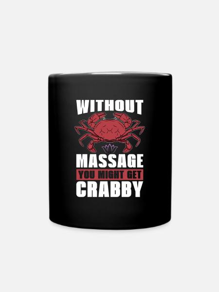 Massothérapeute sans massage vous pourriez physio - Mug uni - noir