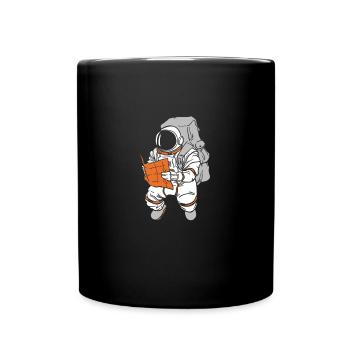 Space Space Book Space Colonization - Full Colour Mug - black - Front