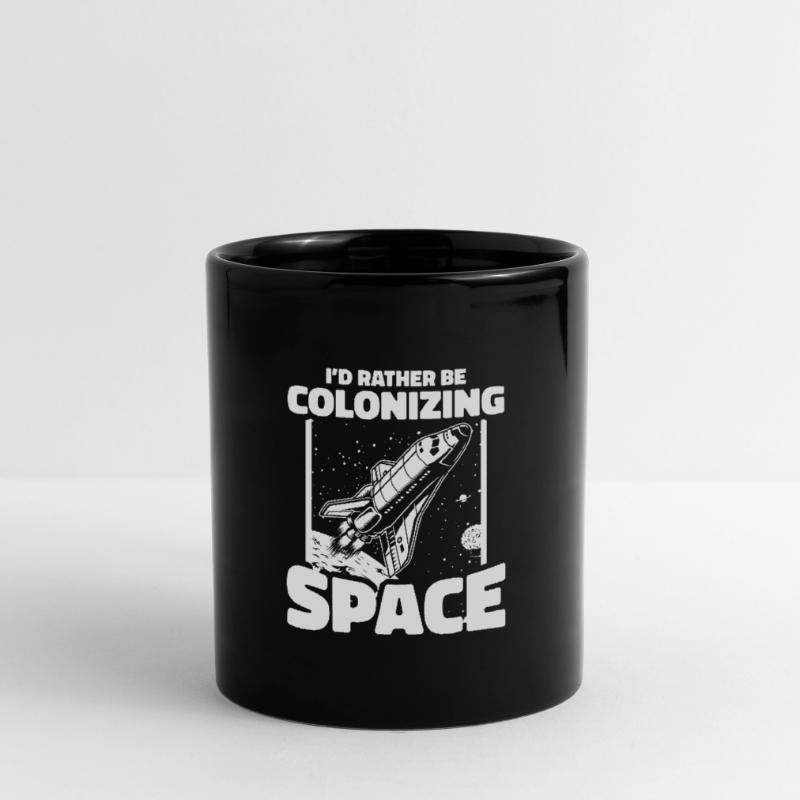 space, space, rocket, space colonization Full Colour Mug