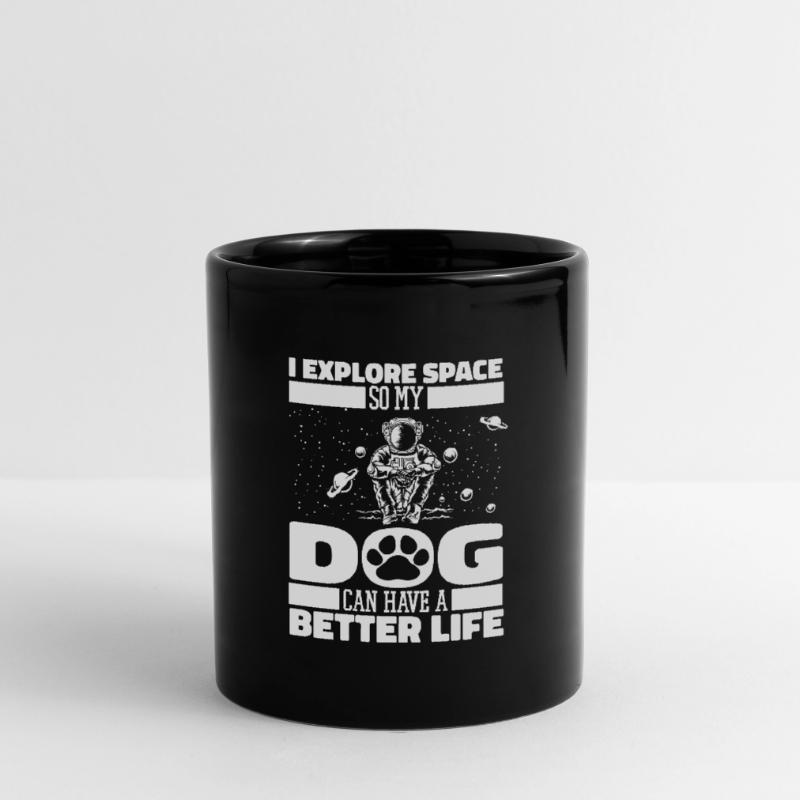 Espace Chien de l’espace Colonisation de l’espace Mug uni