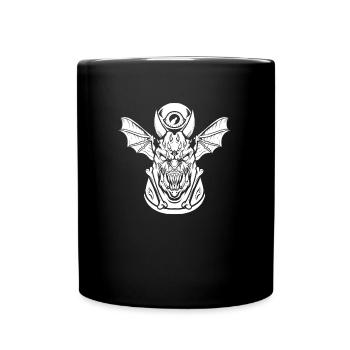 Jeu de société Jeu de société Raquette - Mug uni - noir - Devant