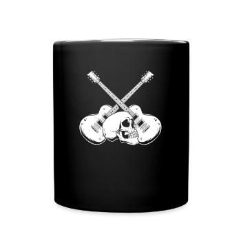Guitare électrique Guitare électrique Skull - Mug uni - noir - Devant