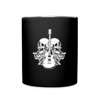 Guitare électrique Guitare électrique Skull - Mug uni - noir - Devant