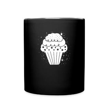 Baking Bakery Bakery Stars - Full Colour Mug - black - Front
