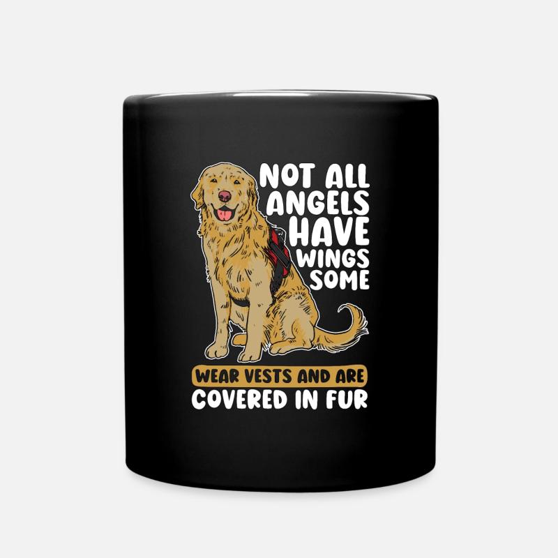 Dresseur de chiens d’assistance Tous les anges n’ont pas de propriétaire de chien - Mug uni - noir