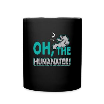 Dugong Oh L’Humanatee Animal Marin Lamantin - Mug uni - noir - Devant