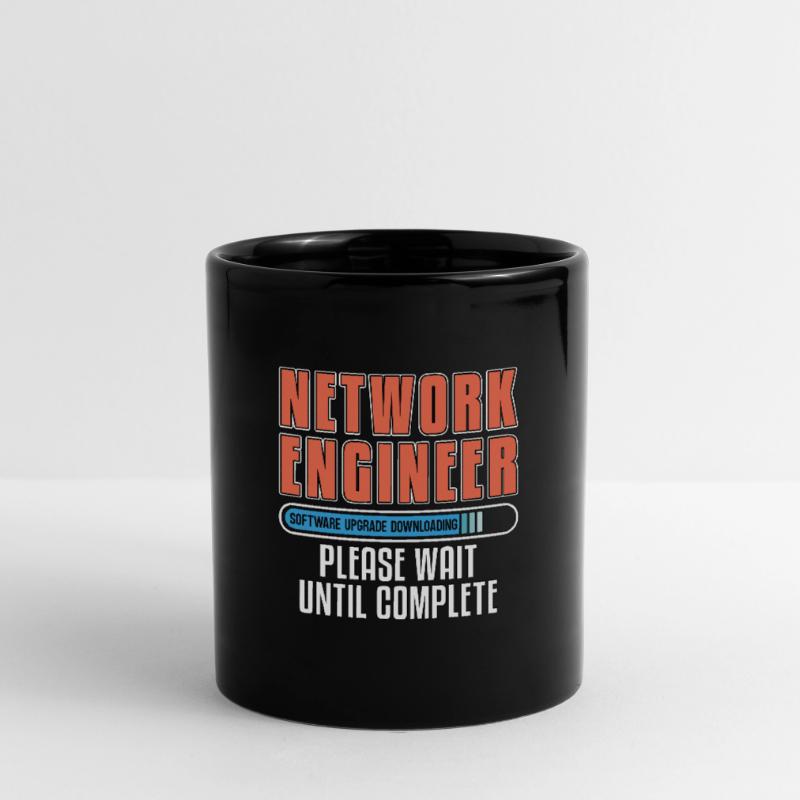 Network Engineer Software Upgrade Computer Science Full Colour Mug
