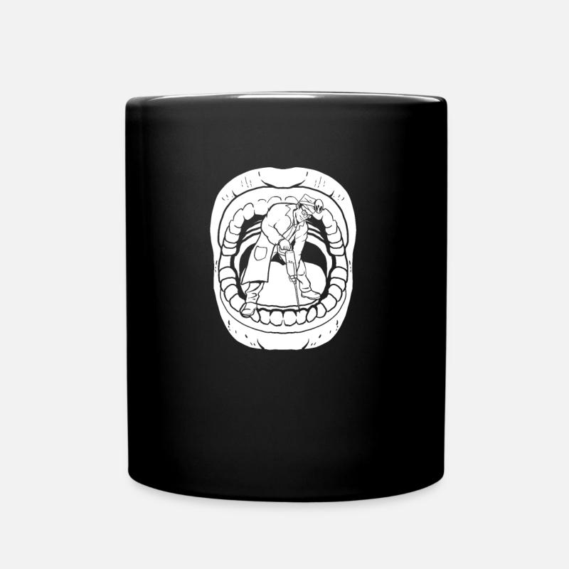 Dentiste Dentiste Bouche - Mug uni - noir