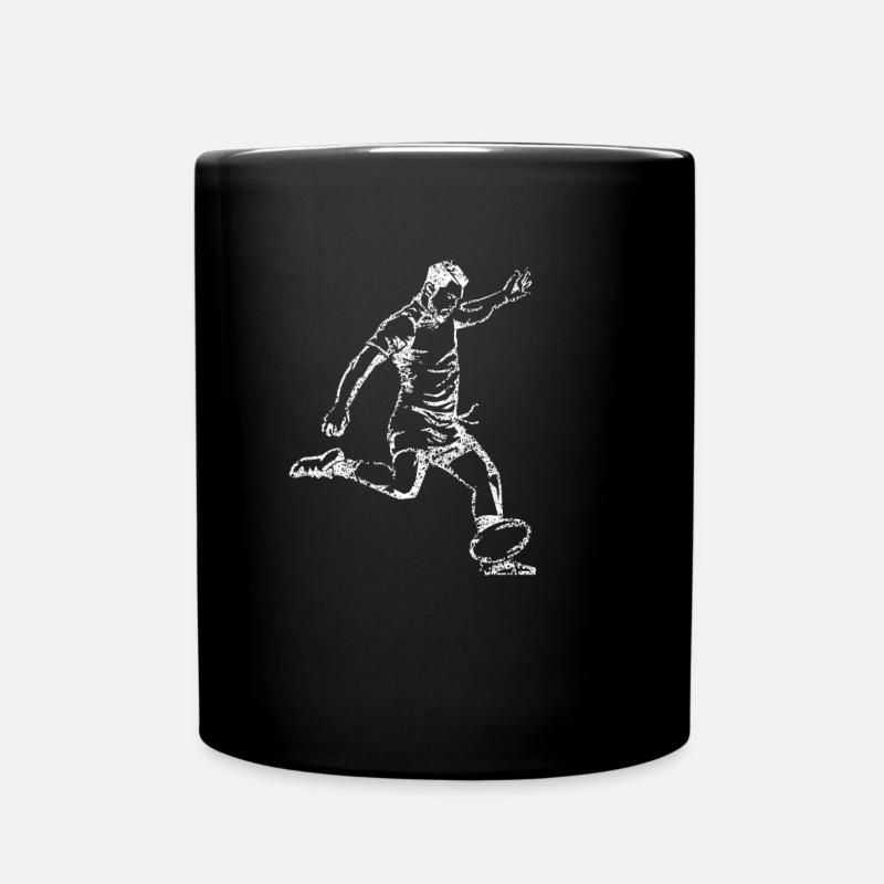 Rugby Sport - Tasse einfarbig - Schwarz