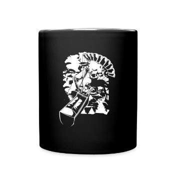 Paragliding Paragliding - Full Colour Mug - black - Front