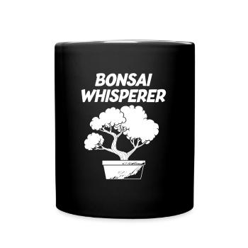 Bonsai Tree Funny - Full Colour Mug - black - Front