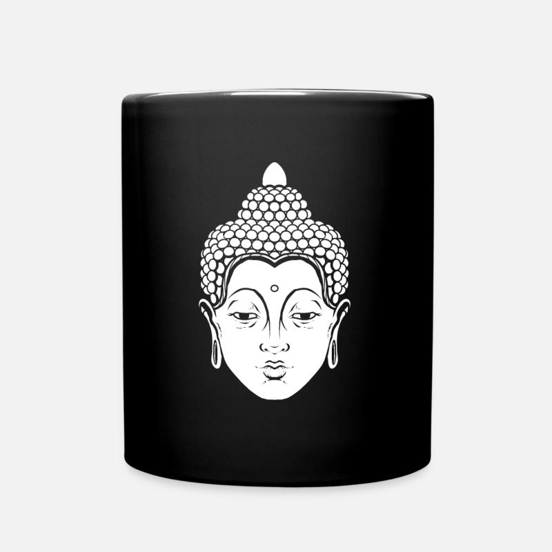 Bouddha bouddhiste - Mug uni - noir