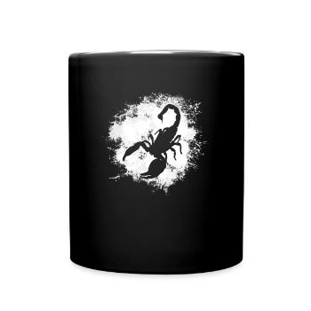 Symbole du Cancer du signe du zodiaque - Mug uni - noir - Devant