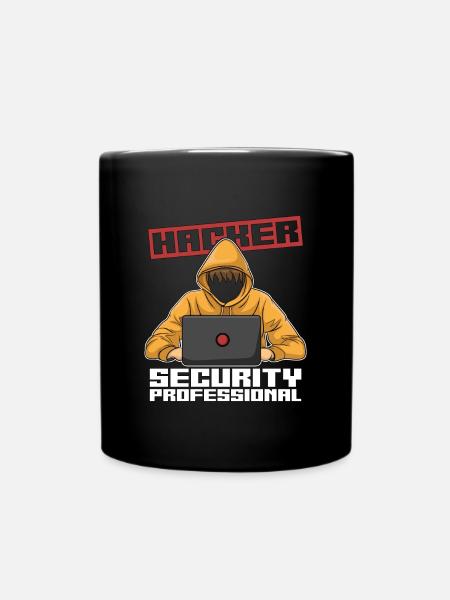 Cybersécurité Hacker Analyste professionnel de la sécurité - Mug uni - noir