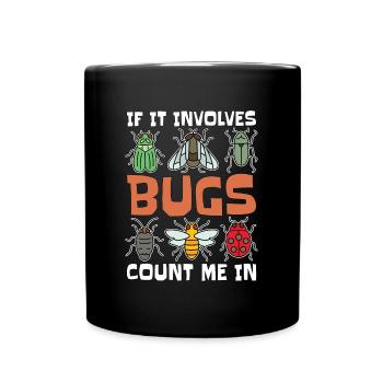 Entomologiste S’il s’agit d’insectes collectionneur d’insectes - Mug uni - noir - Devant