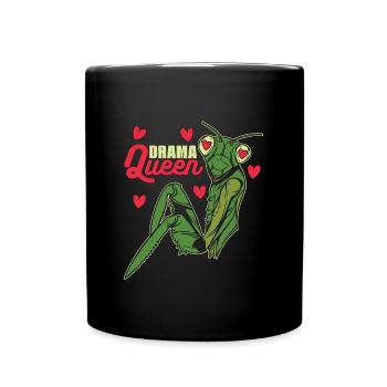 Entomologist Drama Queen Entomological Bug Hunters - Full Colour Mug - black - Front
