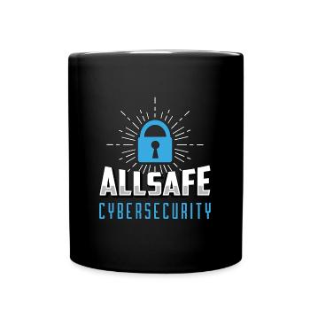 Cybersecurity Allsafe Cybersecurity Programmer - Full Colour Mug - black - Front