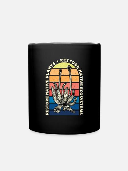 Milkweed Restore Native Plants Restore Entomology - Tasse einfarbig - Schwarz