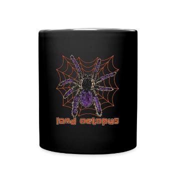 Tarantula's Land Octopus Tarantula Owner Arachnid - Full Colour Mug - black - Front
