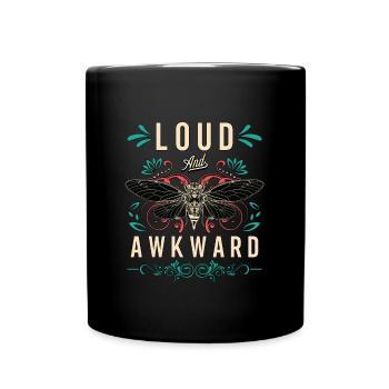 Cigales Bruyantes Et Maladroites Aime La Cigale Périodique - Mug uni - noir - Devant