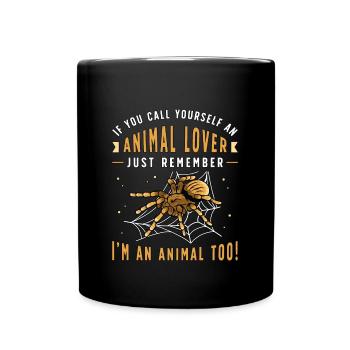 Tarentules Si Vous Vous Appelez Éleveur De Tarentule - Mug uni - noir - Devant