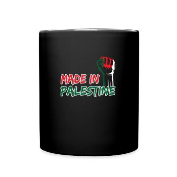 Fabriqué en Palestine - Mug uni - noir - Devant