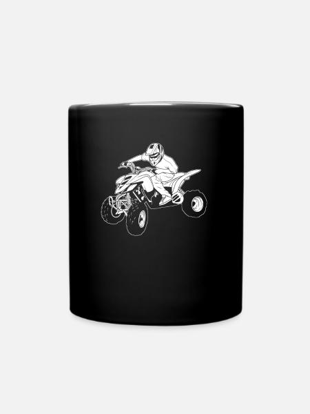 Quad - Mug uni - noir