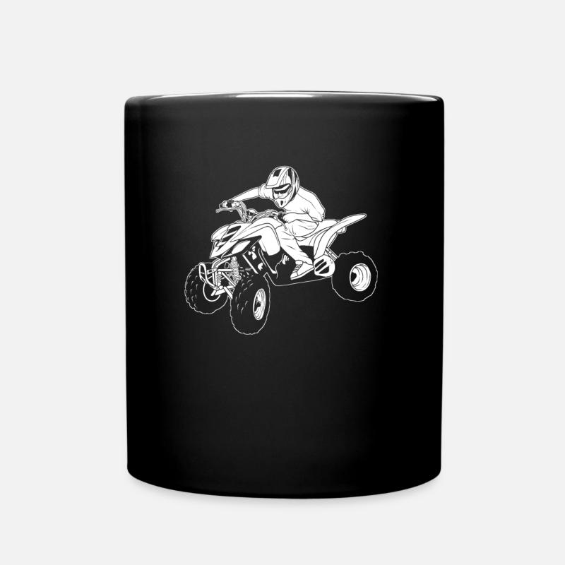 Quad - Mug uni - noir