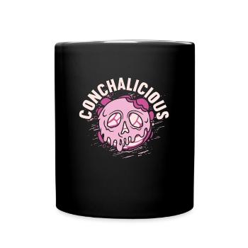 Conchas Conchalicious aime le pain sucré mexicain - Mug uni - noir - Devant