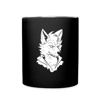 Furry Fandom Fursuits - Full Colour Mug - black - Front
