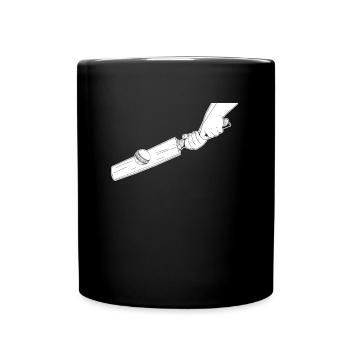 Cricket - Tasse einfarbig - Schwarz - Vorne