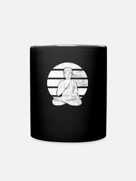 Bouddha bouddhiste - Mug uni - noir