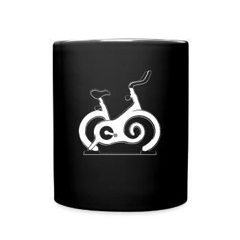 Indoor Cycling - Full Colour Mug - black - Front
